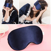 Cooling Silk Sleep Eye Mask – Blackout Mask for Perimenopause Restless Nights