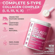 Multi Collagen Peptides Powder – Skin, Joint & Bone Support for Women 40+