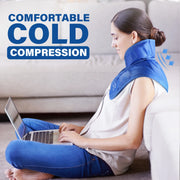 Reusable Cold Gel Neck & Shoulder Wrap – Instant Hot Flash Relief