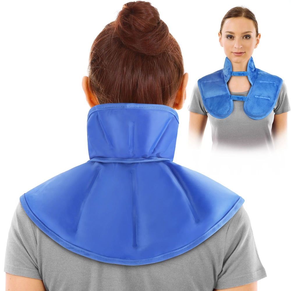 Reusable Cold Gel Neck & Shoulder Wrap – Instant Hot Flash Relief