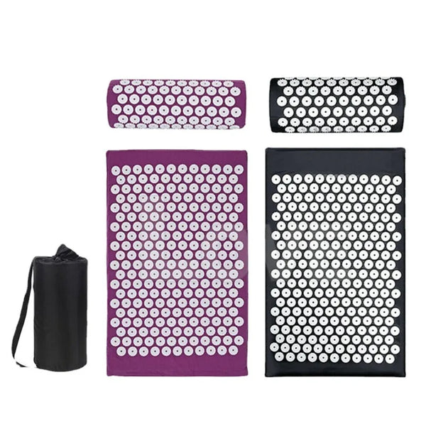 Acupressure Mat & Pillow Set – Stress, Back Pain & Sleep Relief for Women