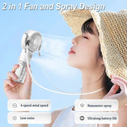 Portable Cooling Mist Fan – Instant Hot Flash Relief for Perimenopause