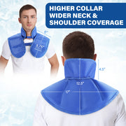 Reusable Cold Gel Neck & Shoulder Wrap – Instant Hot Flash Relief