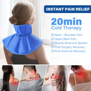 Reusable Cold Gel Neck & Shoulder Wrap – Instant Hot Flash Relief