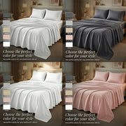 Bamboo Cooling Bed Sheet Set – Night Sweat Relief for Perimenopause Sleep